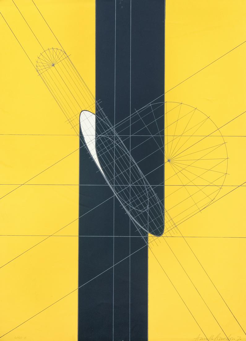 Arnoldo Pomodoro, 1970 signed lithograph CPAP II (1 of 8)