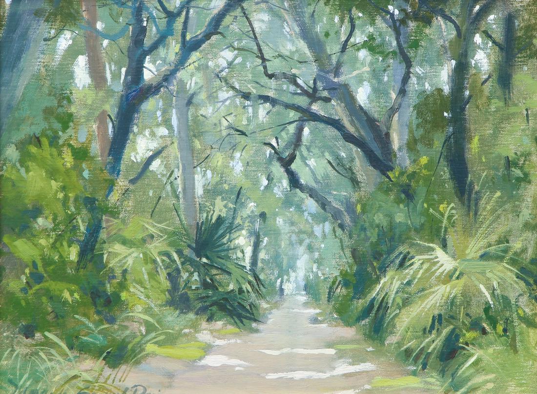 Morgan Samuel Price Southern Oil Painting (1 of 6)