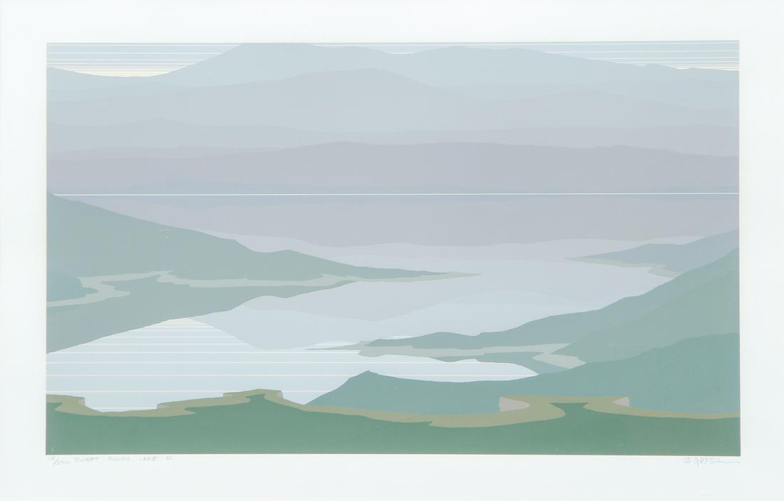 Jerry Schurr Sweet Briar Lake Signed 1983 (1 of 8)