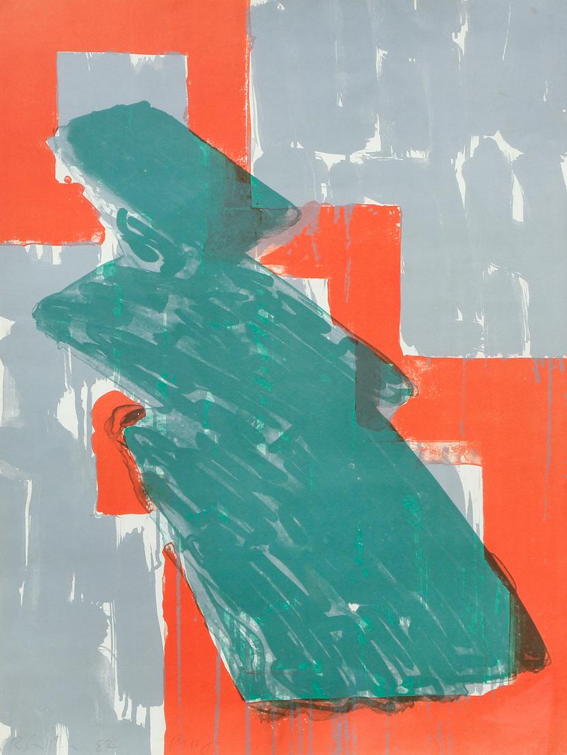 Richard Smith orig Litho "Three Card Monte" (1 of 6)