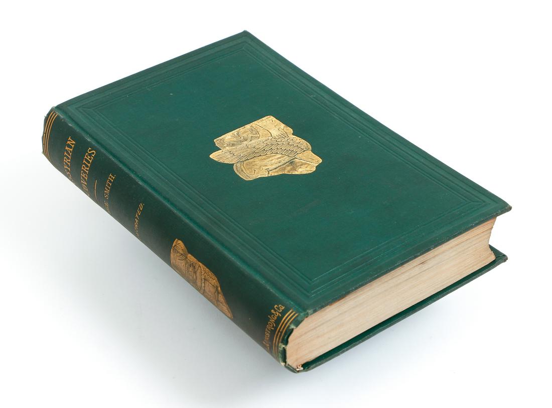 George Smith Assyrian Discoveries 1875: Smith, George, Assyrian Discoveries: An Account of Explorations and Discoveries on the site of Nineveh, During 1873 and 1874, Scribner, Armstrong and Co., New York, 1875, First American edition, hardc