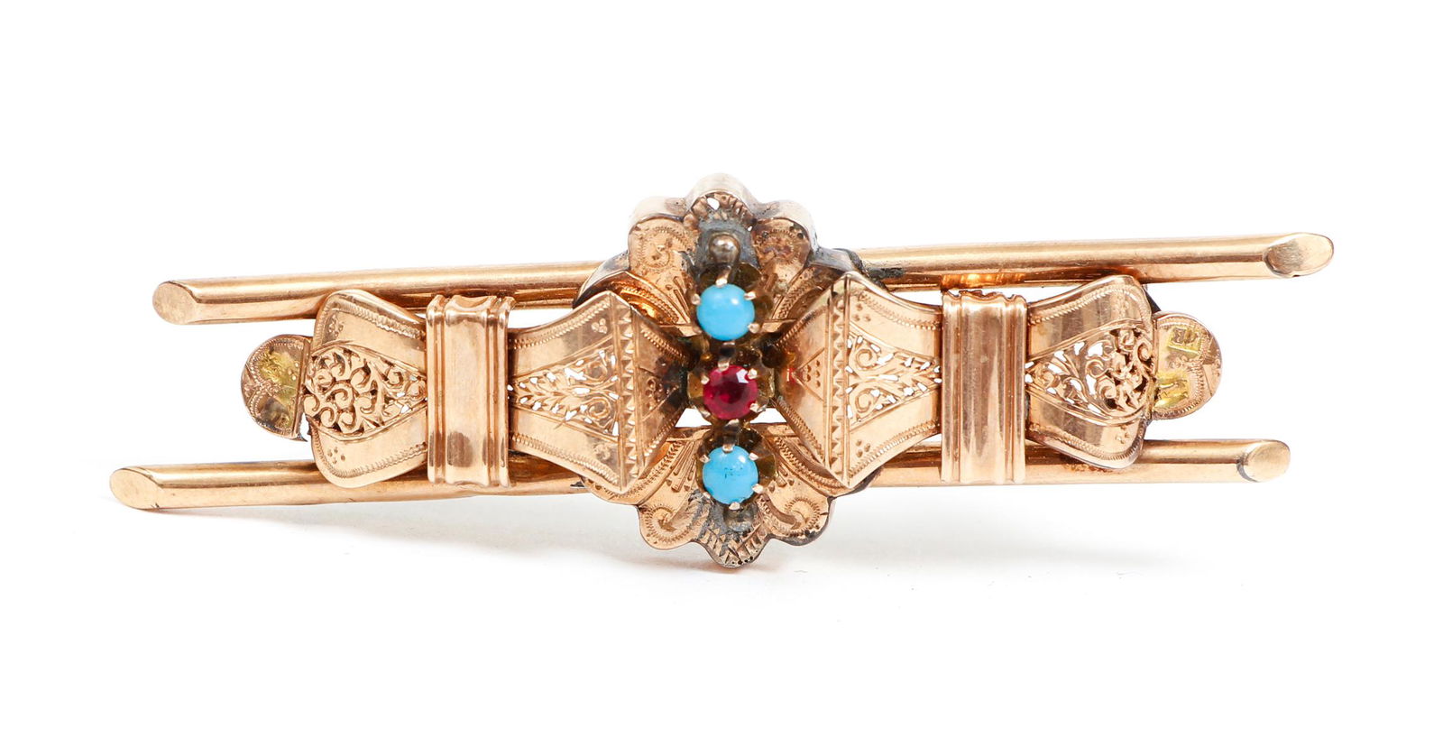 Antique 14K Rose Gold Pin (1 of 4)