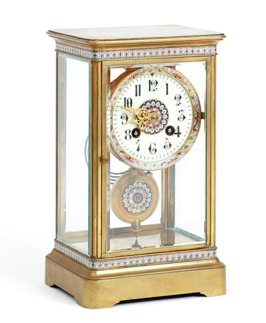 Japy Freres French Champleve Case Clock (1 of 13)