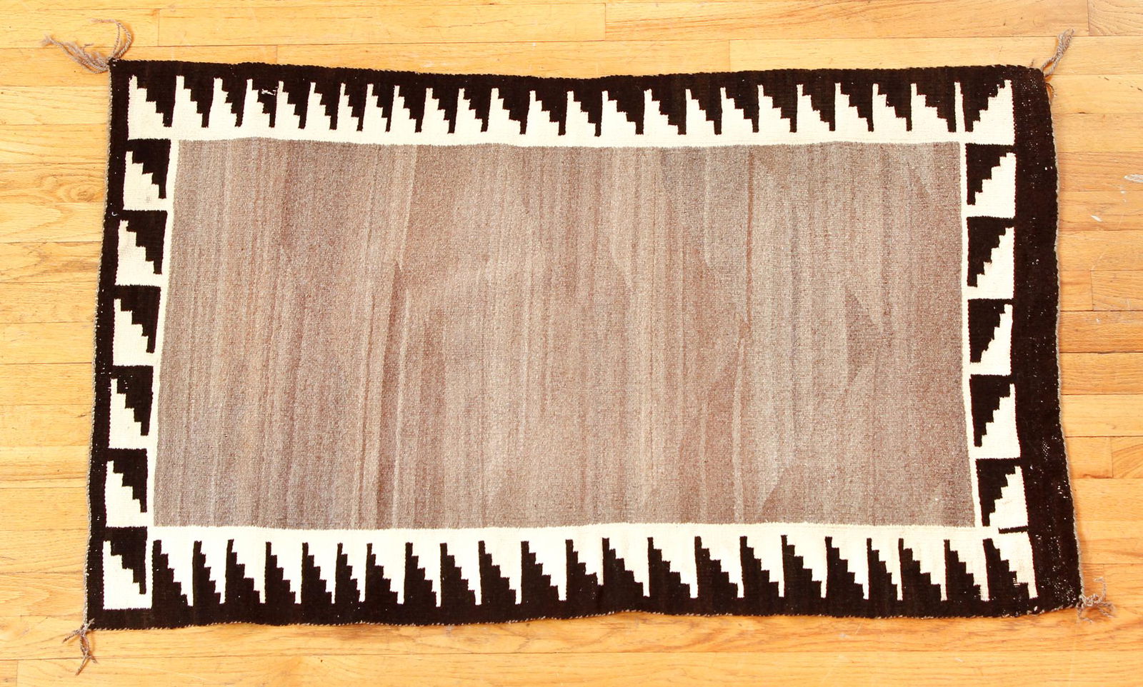 Handwoven Navajo Rug Textile Brown (1 of 5)
