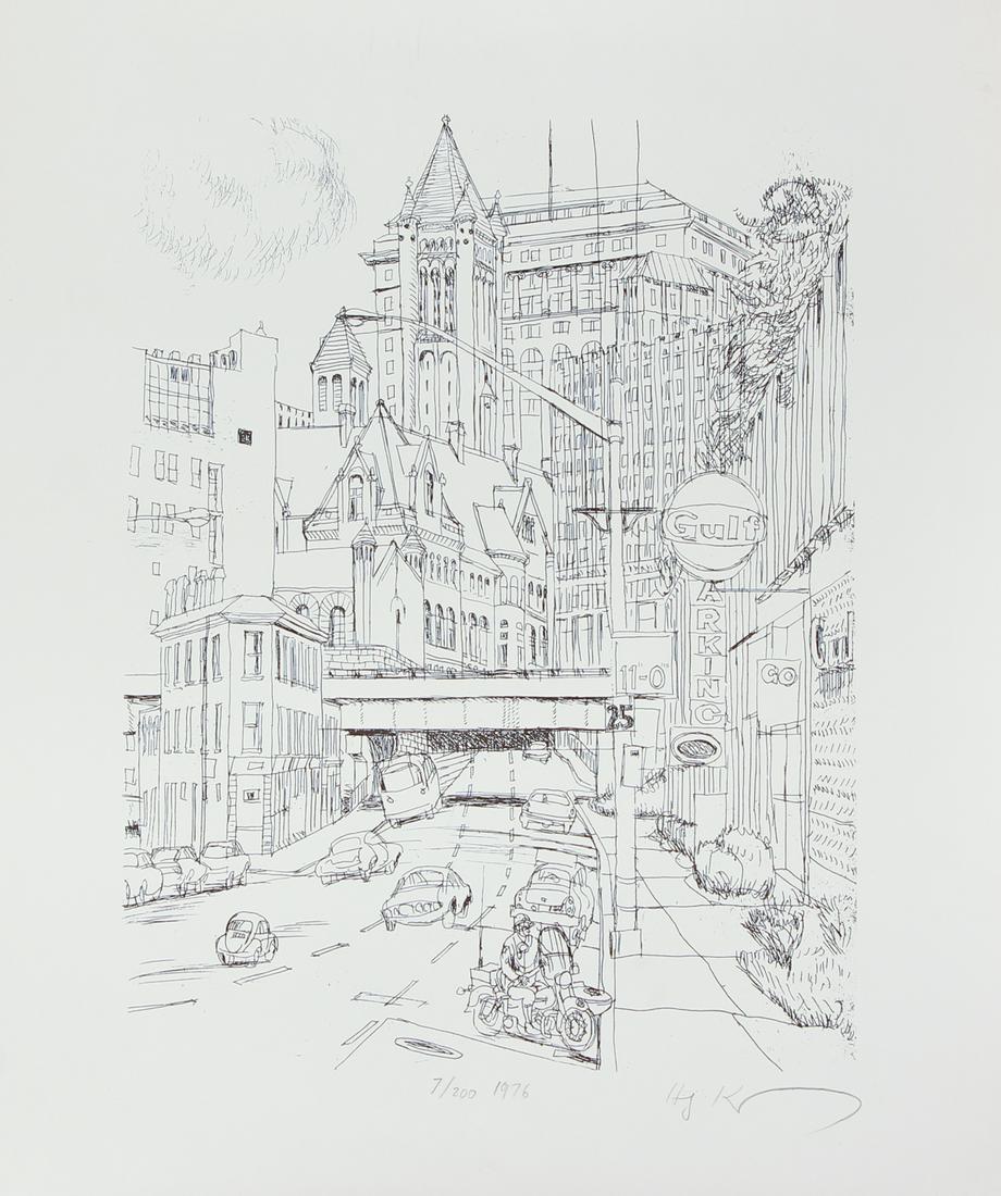 6 Signed Henry Koerner Lithos Pittsburgh (1 of 20)