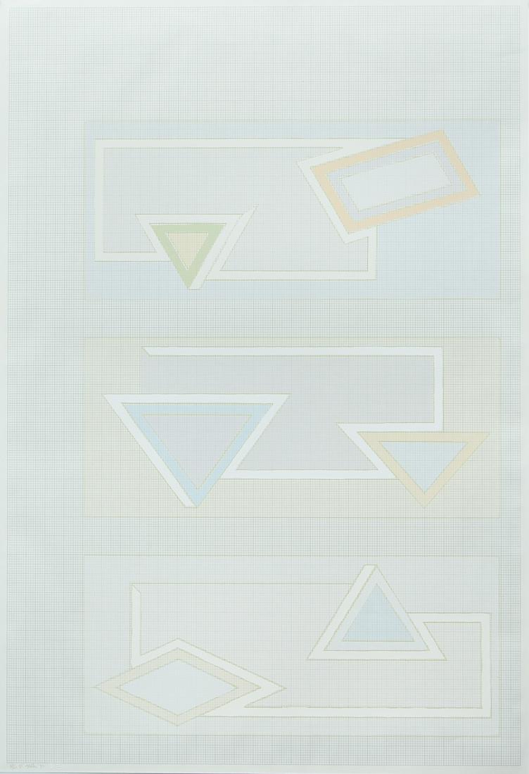 Frank Stella 1970 serigraph Pastel Stack (1 of 7)