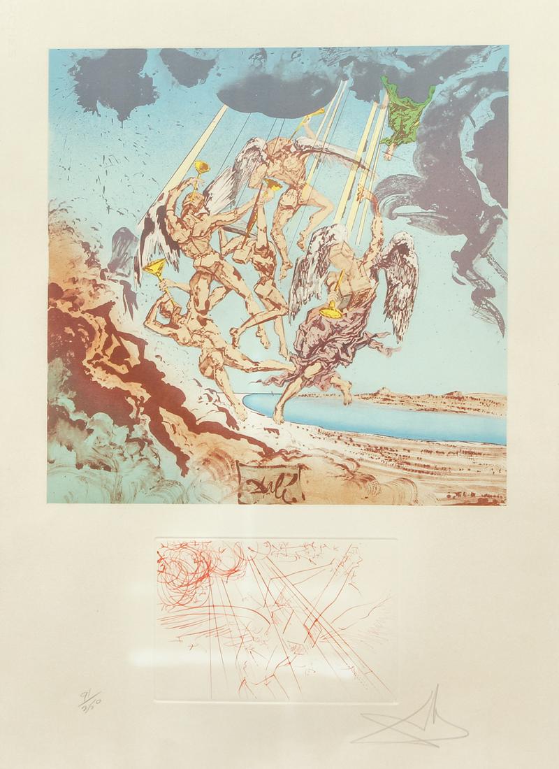 Salvador Dali signed Return of Ulysses (1 of 9)