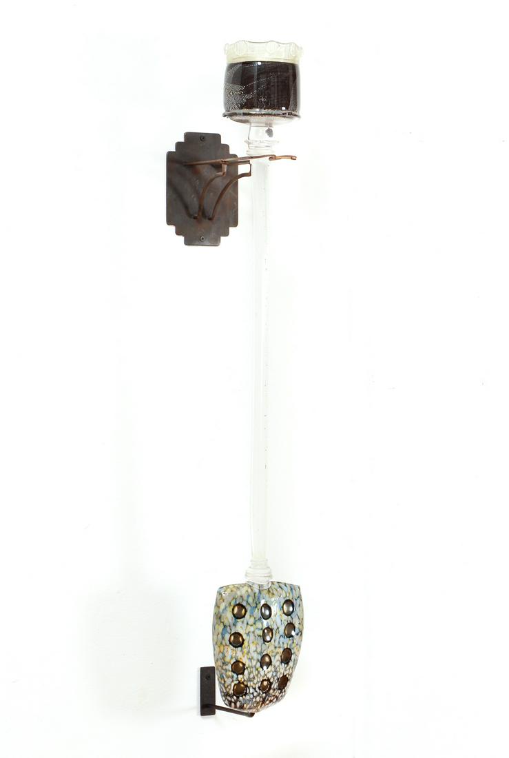 John De Wit glass sculpture Scepter (1 of 8)