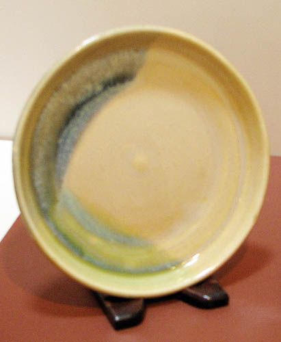 9 Ceramic Plates and 1 bowl by Klara Kaufman - 2