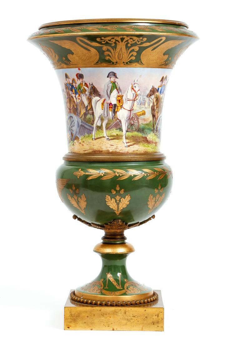 Large Sevres Napoleonic Vase H. Desprez (1 of 14)