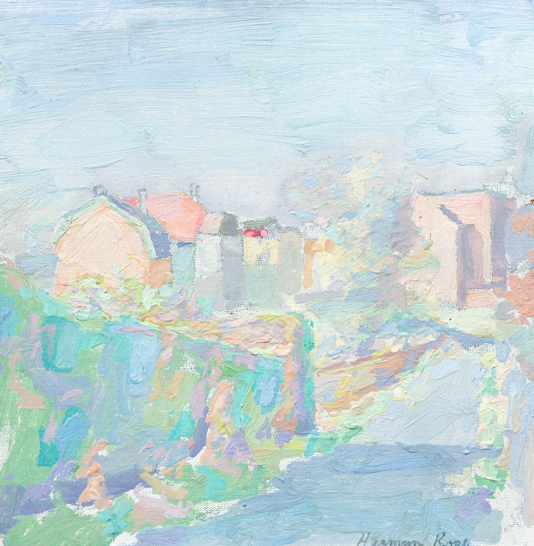 Herman Rose 1966 painting Yonkers #1 (1 of 8)