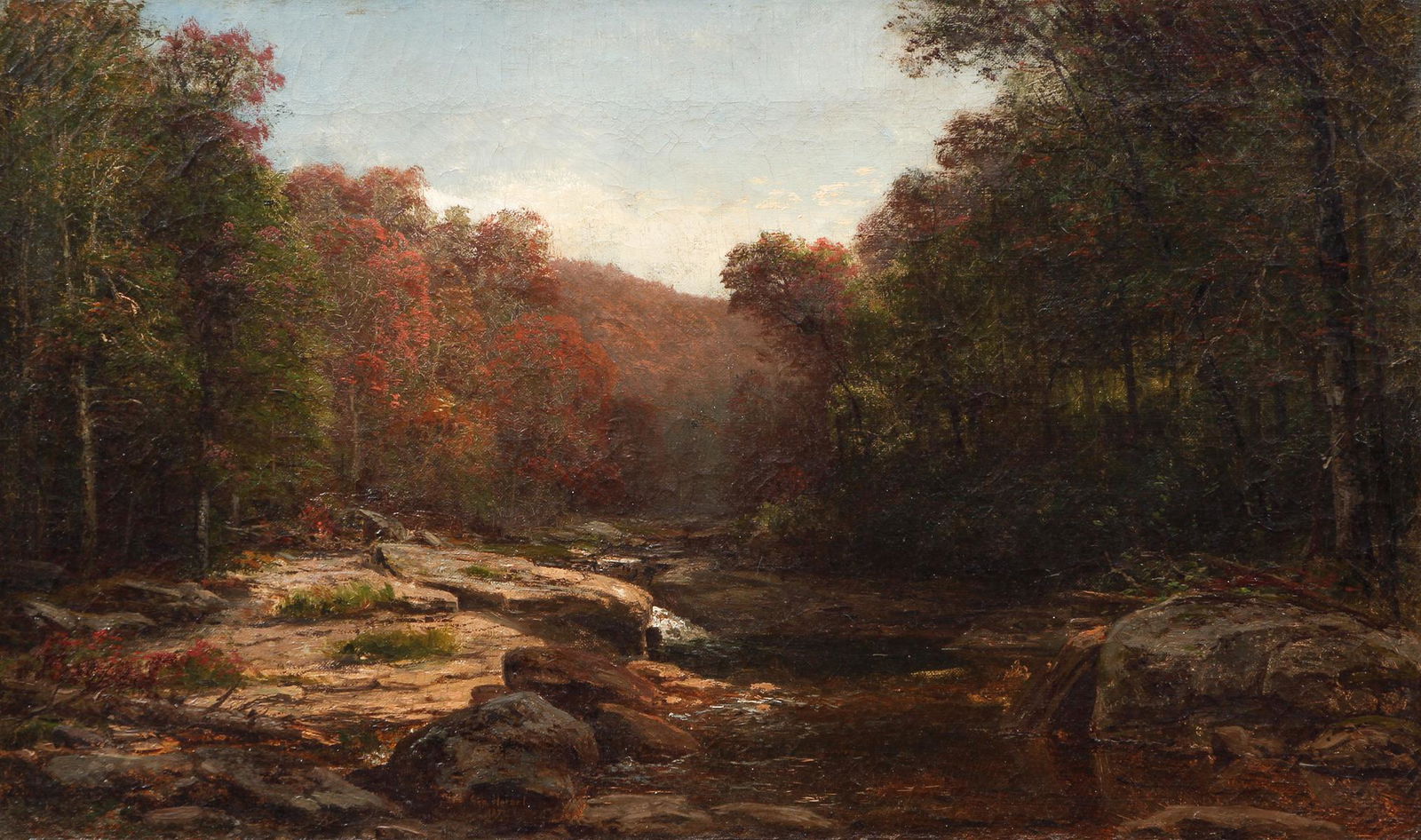 George Hetzel Scalp Level Oil Painting 1877 (1 of 9)