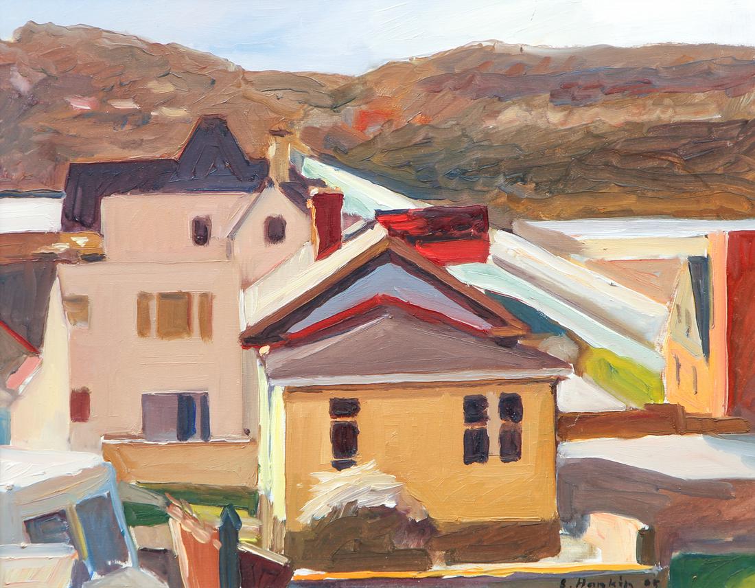 Stephen Hankin Homestead Bridge Oil Ptg (1 of 7)