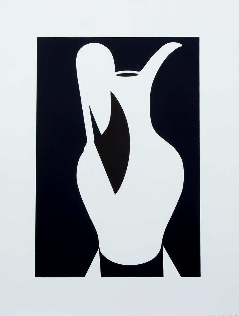 Patrick Caulfield 1990 orig serigraph Large White Jug (1 of 8)