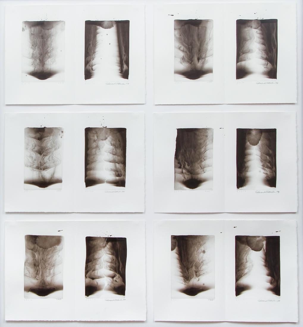 Ed Eberle 6 Smoke Drawings in 1 frame (1 of 10)