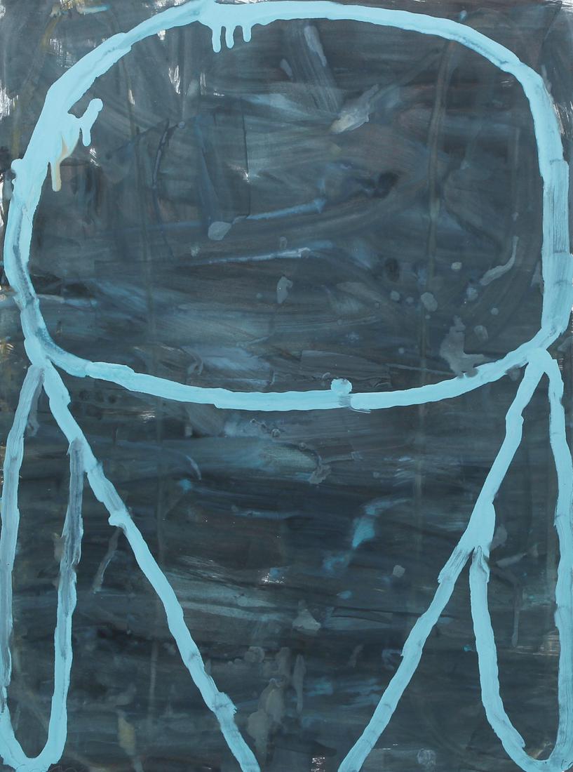 Gary Komarin Untitled Abstract encaustic painting (1 of 8)