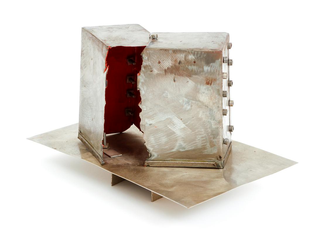 Beverly Pepper Aluminum Sculpture Maquette Box (1 of 9)