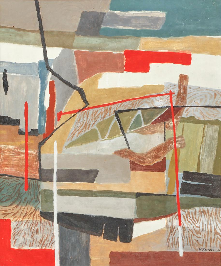 Norman Rosfeld Abstract Painting (1 of 8)