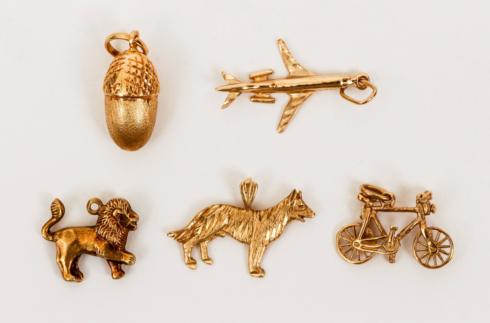 14K Yellow Gold Bracelet Charms (1 of 6)