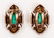Sterling Turquoise Pendant and Earrings - 3