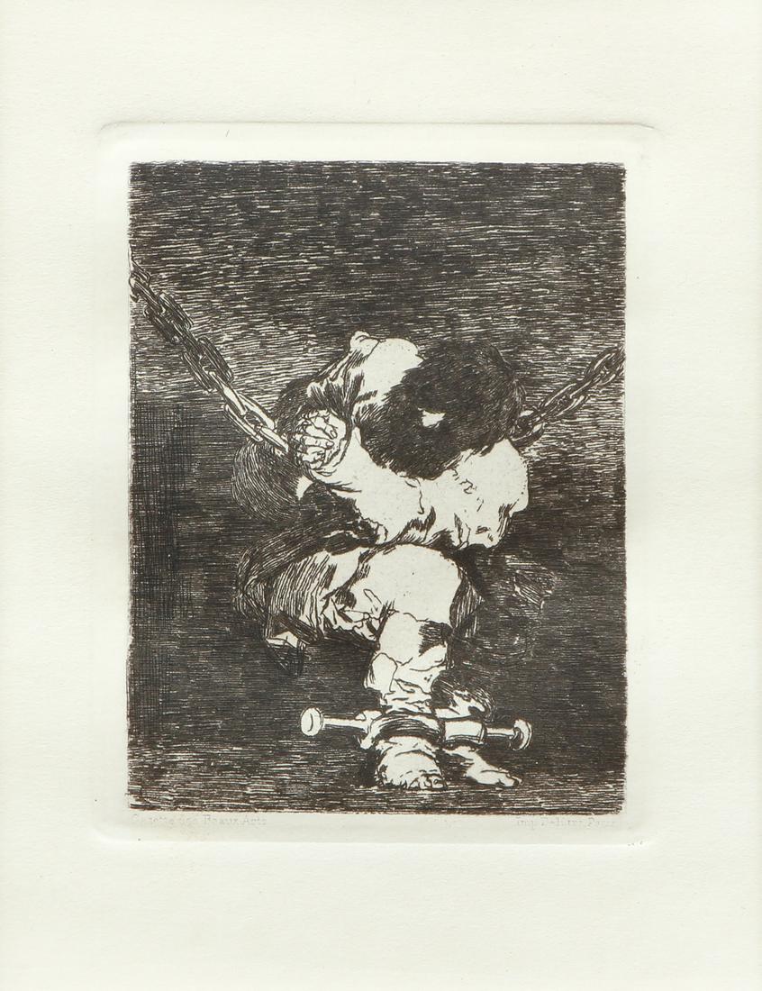 Francisco Goya Etching Little Prisoner (1 of 7)