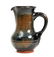 Harding Black Glazed Ceramic Pitcher - 3