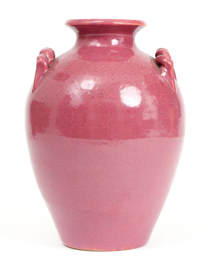 J B Cole North Carolina Rope Handled Vase (1 of 5)