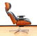 Mid Century Eames Lounge Chair Reproduction - 5