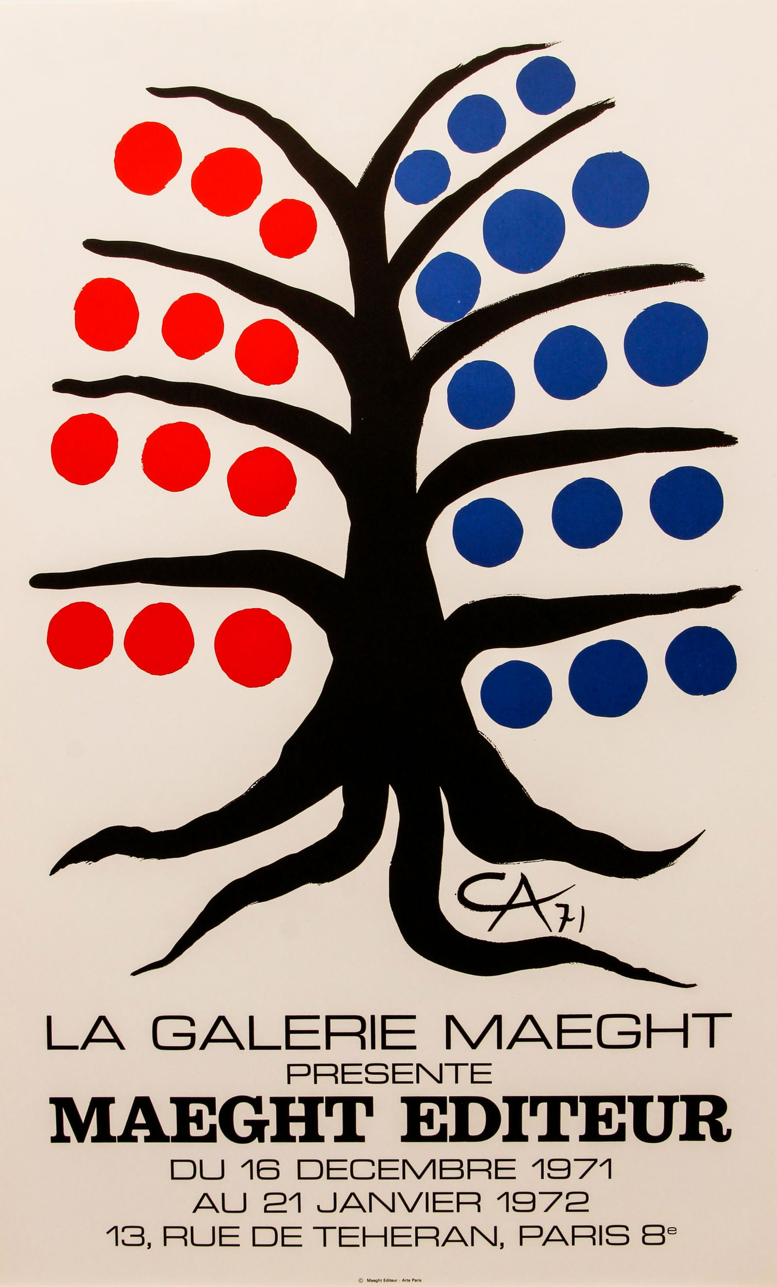 Alexander Calder Tree Dots Maeght Poster (1 of 2)