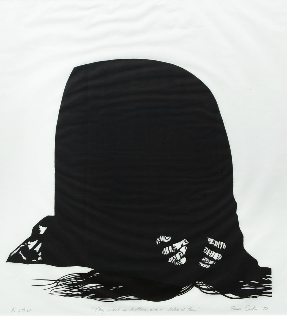 Bruce Carter They Called Us Brothers Woodblock (1 of 10)