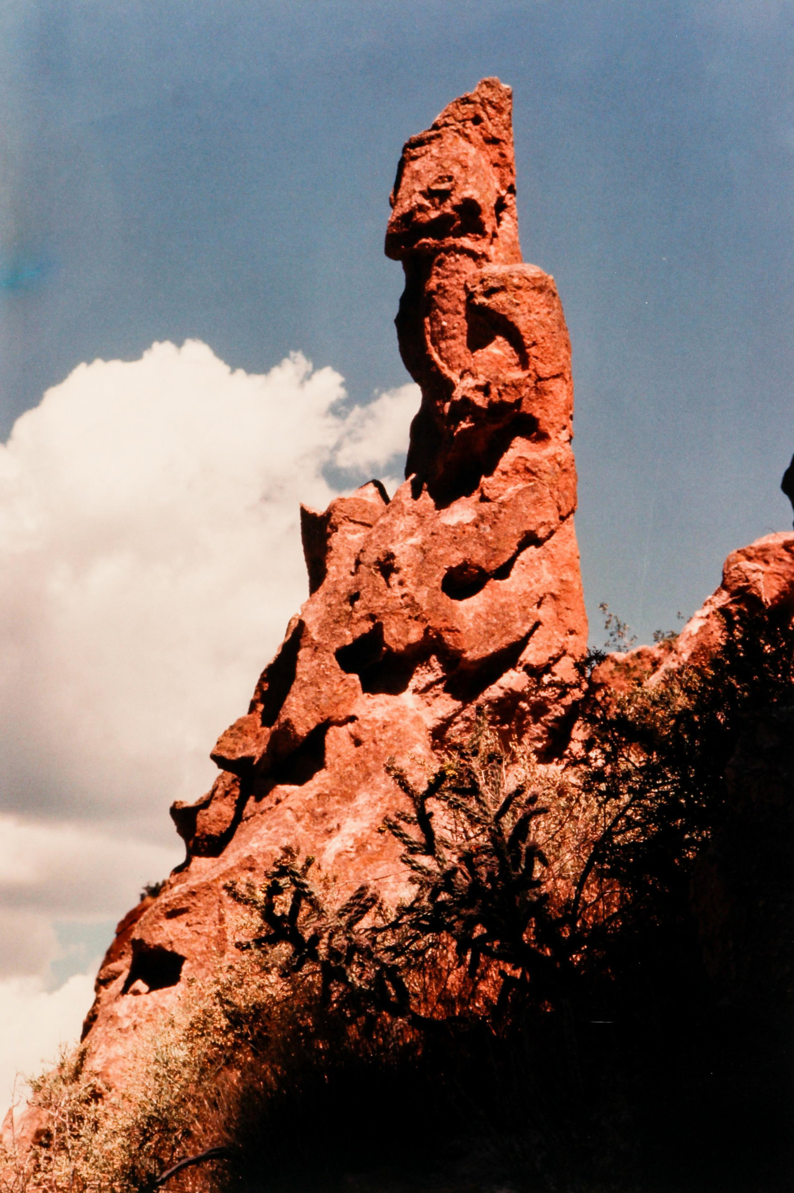 Aaronel deRoy Gruber 1989 color photo Eidolon (1 of 3)