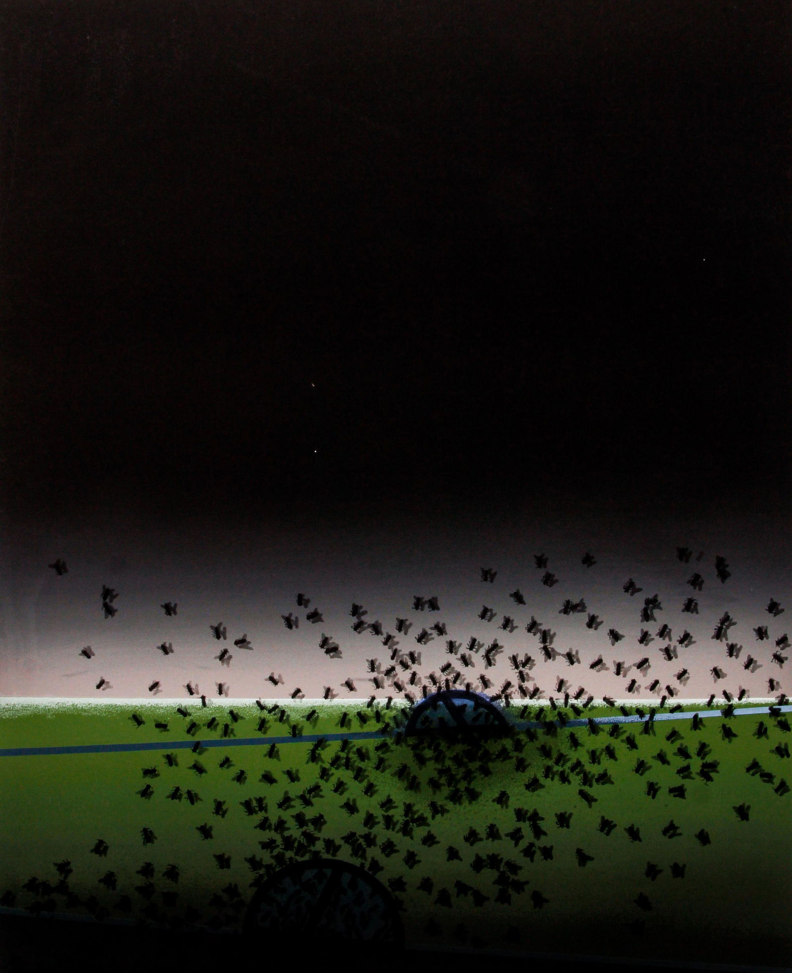 David Manzur 1993 orig litho Requiem Para Un Paisaje (1 of 4)