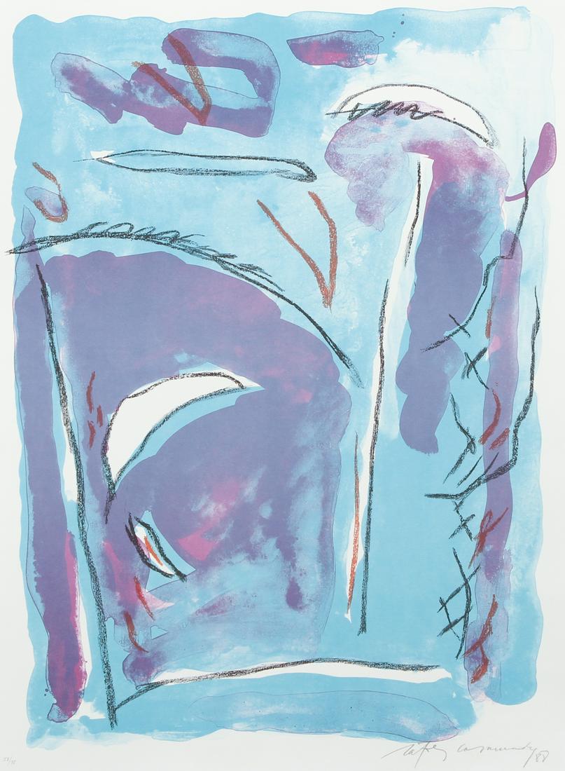 Rafols Casamada 1988 Untitled orig litho (1 of 8)