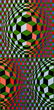 Victor Vasarely 1969 orig serigraph Nadir
