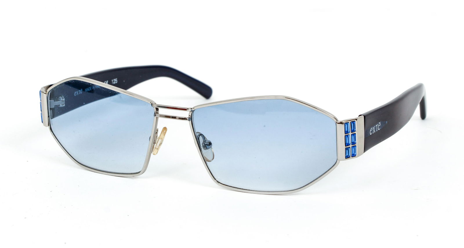 Cartier Sunglasses with blue lenses and sequins (1 of 7)