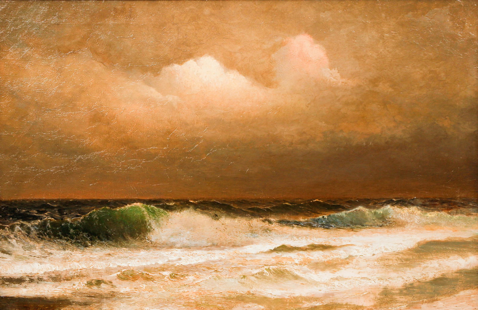 David Gue oil Coastal Crashing Waves (1 of 4)