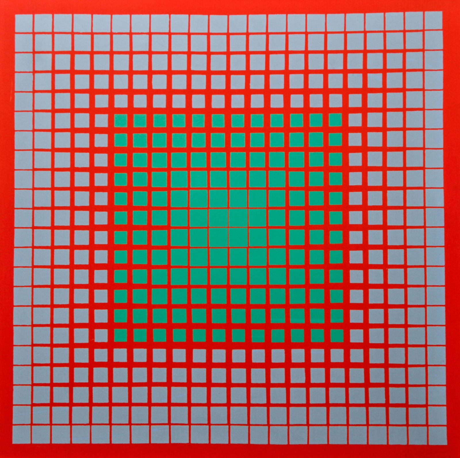 after Richard Anuszkiewicz Fourth of Three screenprint (1 of 2)