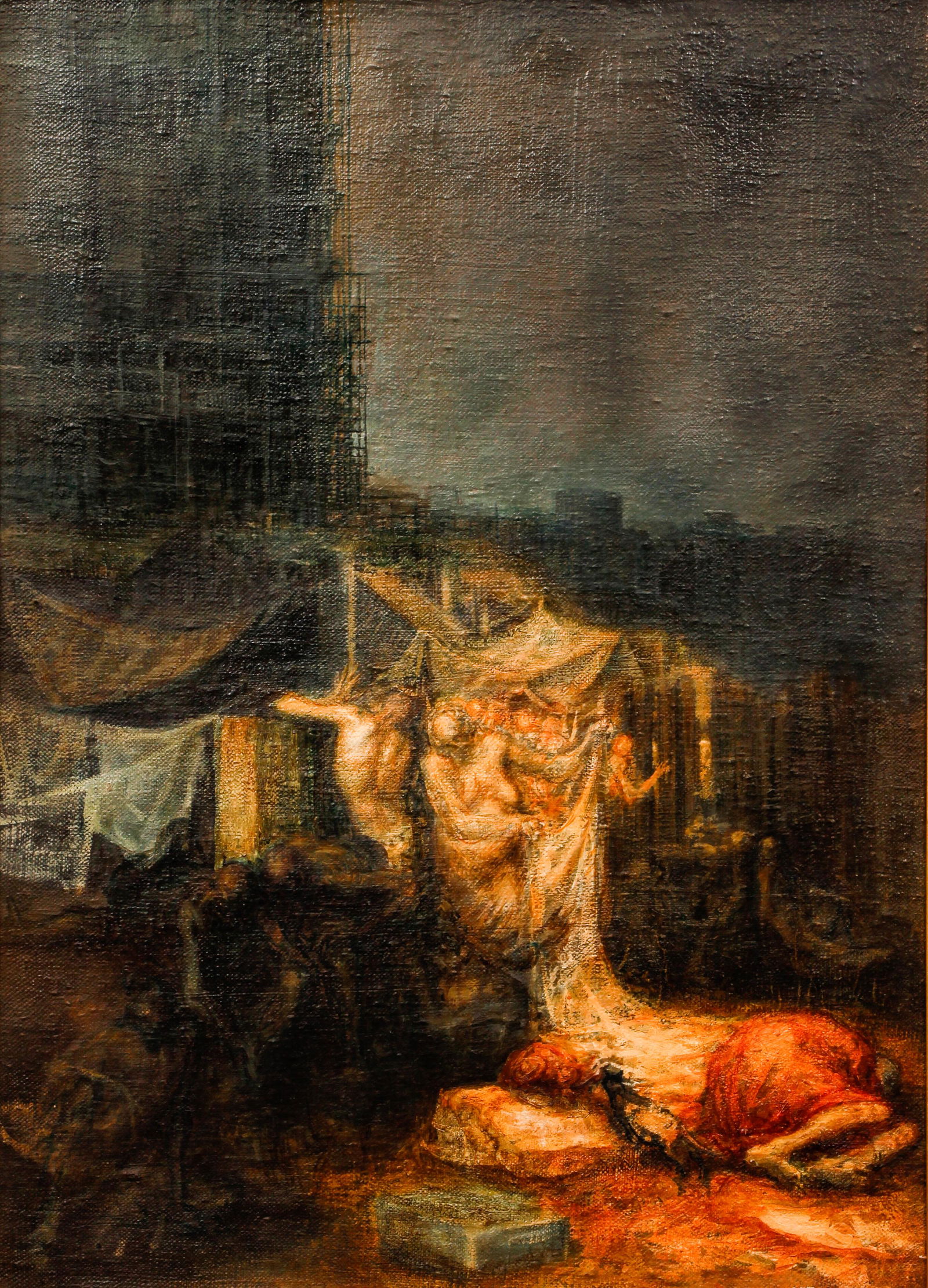 Riccardo Tommasi Ferroni 1961 oil Suburbia (1 of 5)