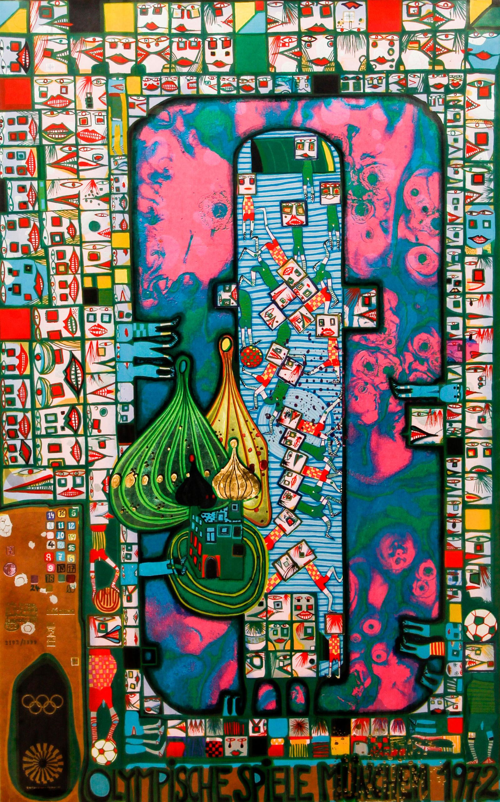 Friedensreich Hundertwasser Olympische Spiele Munchen (1 of 5)