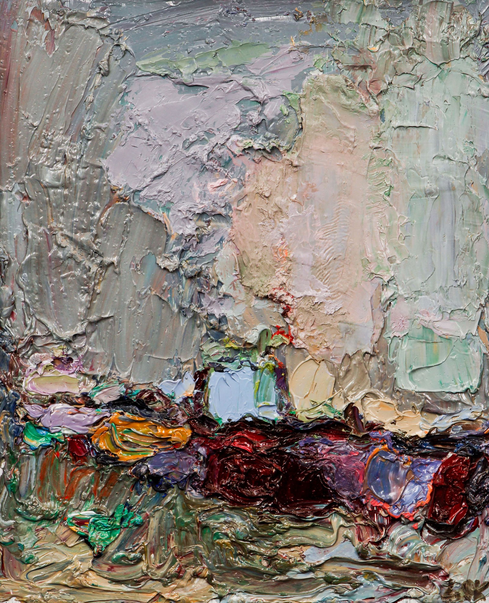 Lois Kaufman oil Abstracted Landscape (1 of 3)