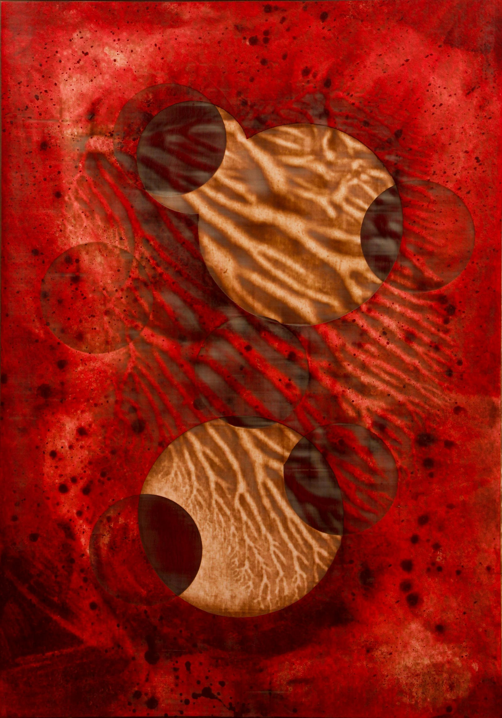 Pair Michael Kessler paintings on board (1 of 6)