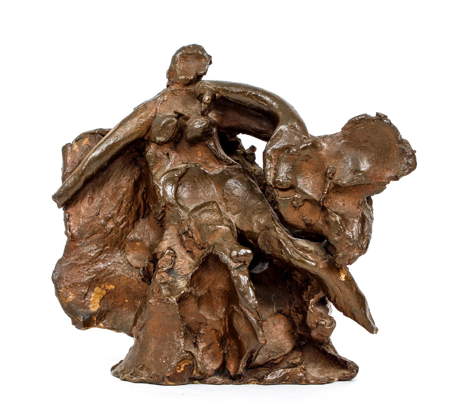 Reuben Nakian 1962 bronze Leda and The Swan (1 of 5)