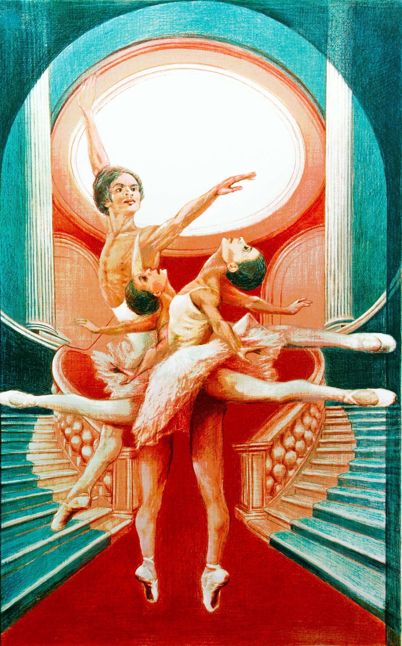 G.H. ROTHE original serigraph, KIROV, 1975 (1 of 5)