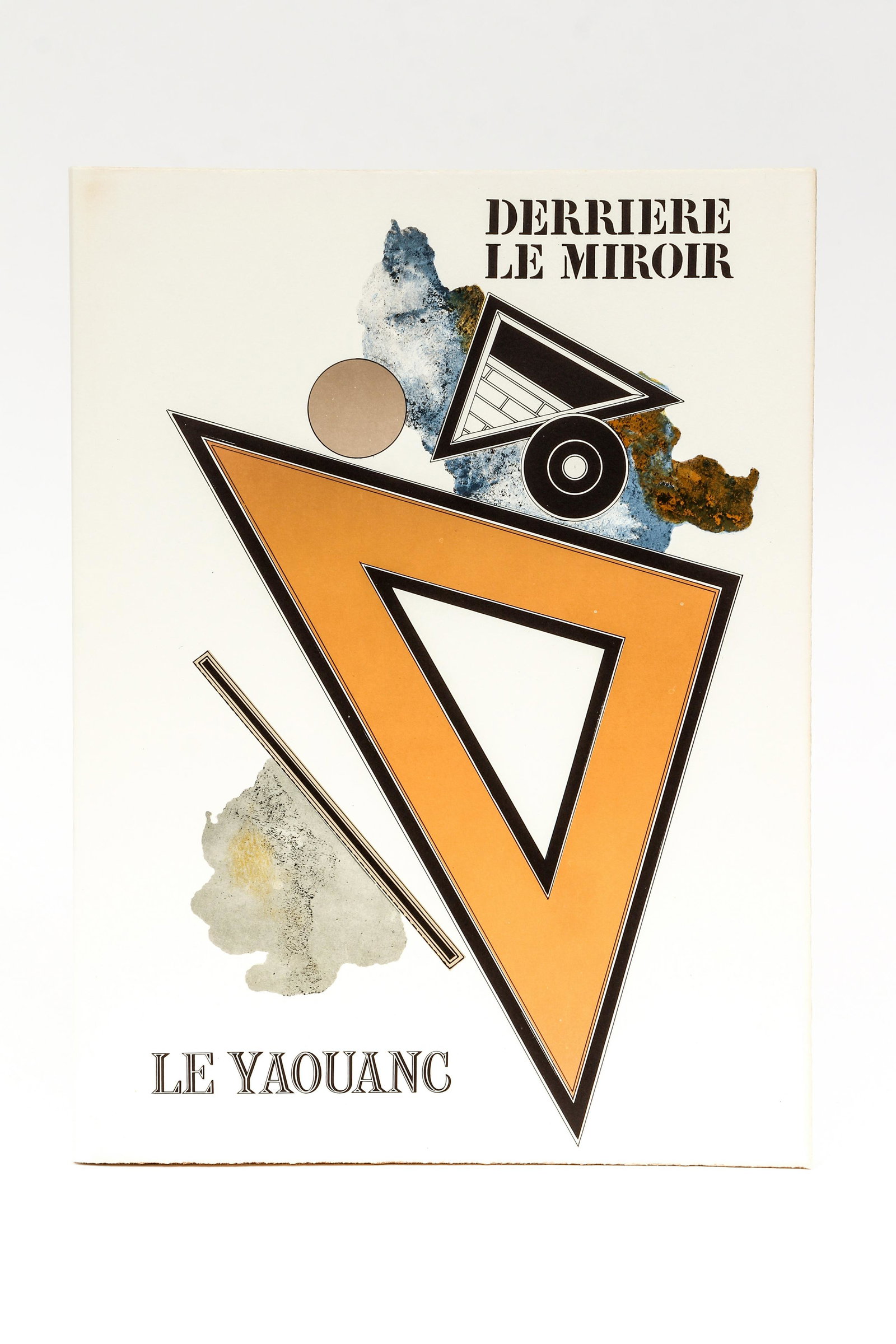 Alain le Yaouanc Derriere le Miroir 1/150 signed 1969: le Yaouanc, Alain, Derriere Le Miroir 176, number 40 of 150 copies signed by le Yaouanc on the colophon, deluxe edition printed on Velin de Lana, 1969, Maeght, softcover, folio (15 x 11.5 inches), com