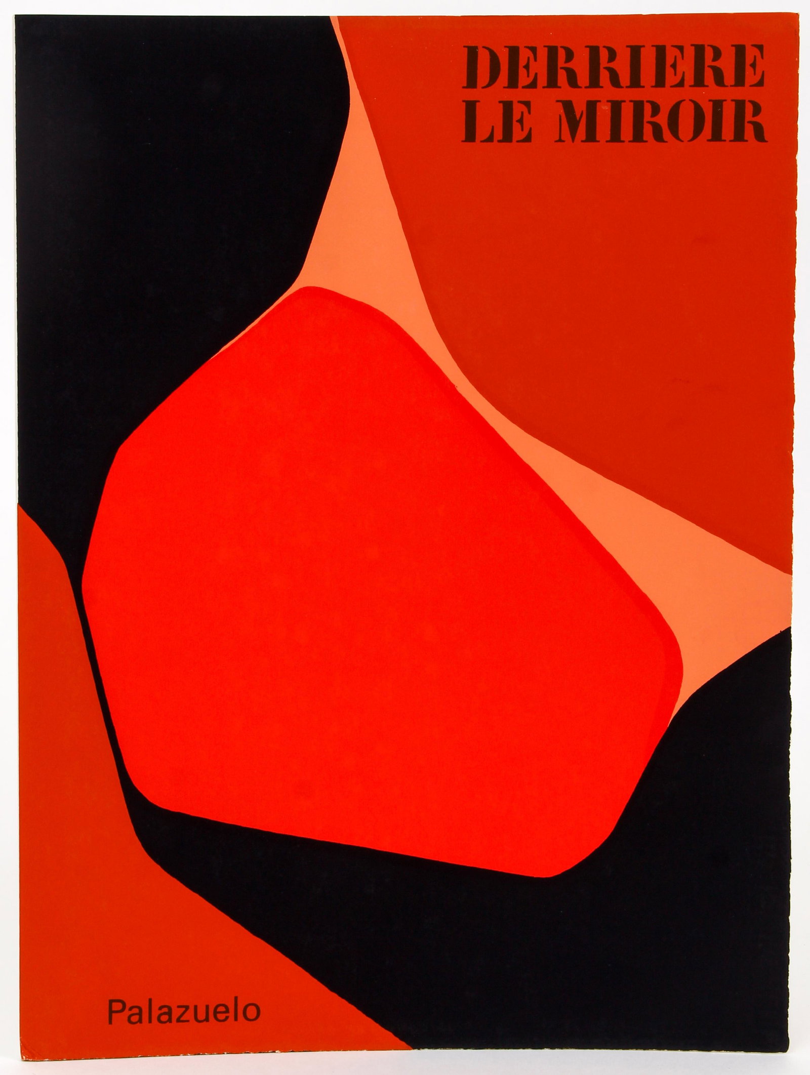 Pablo Palazuelo Derriere le Miroir 1/150 signed 1963: Palazuelo, Pablo, Derriere Le Miroir 137, number 14 of 150 copies signed by Palazuelo on the colophon, deluxe edition printed on Velin de Rives, 1963, Maeght, softcover, folio (15 x 11.5 inches), comp