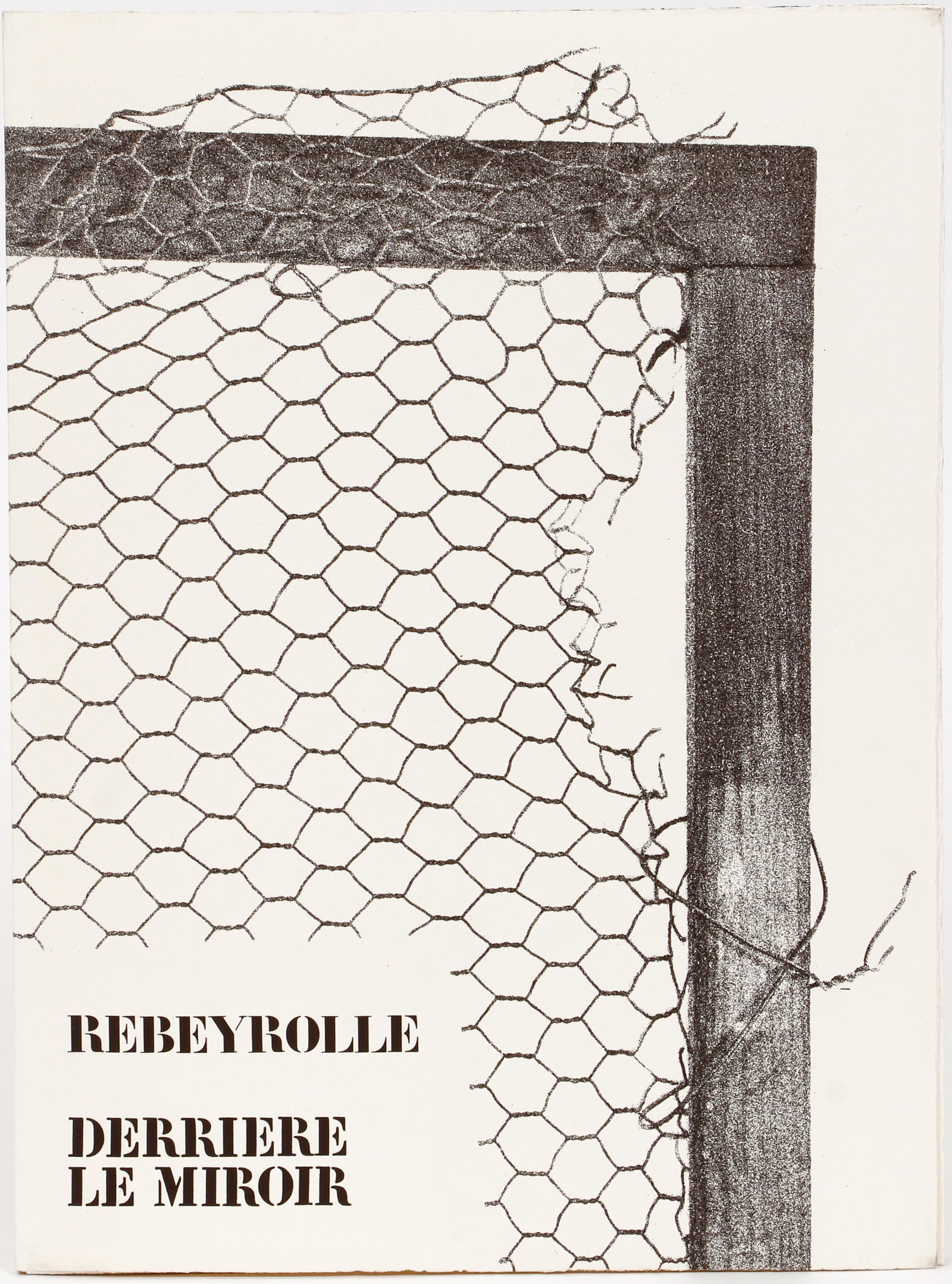 Paul Rebeyrolle Derriere le Miroir 1/150 signed 1973: Rebeyrolle, Paul, Derriere Le Miroir 202, number 22 of 150 copies signed by Rebeyrolle on the colophon, deluxe edition, 1973, Maeght, softcover, folio (15 x 11.5 inches), complete with original lithos