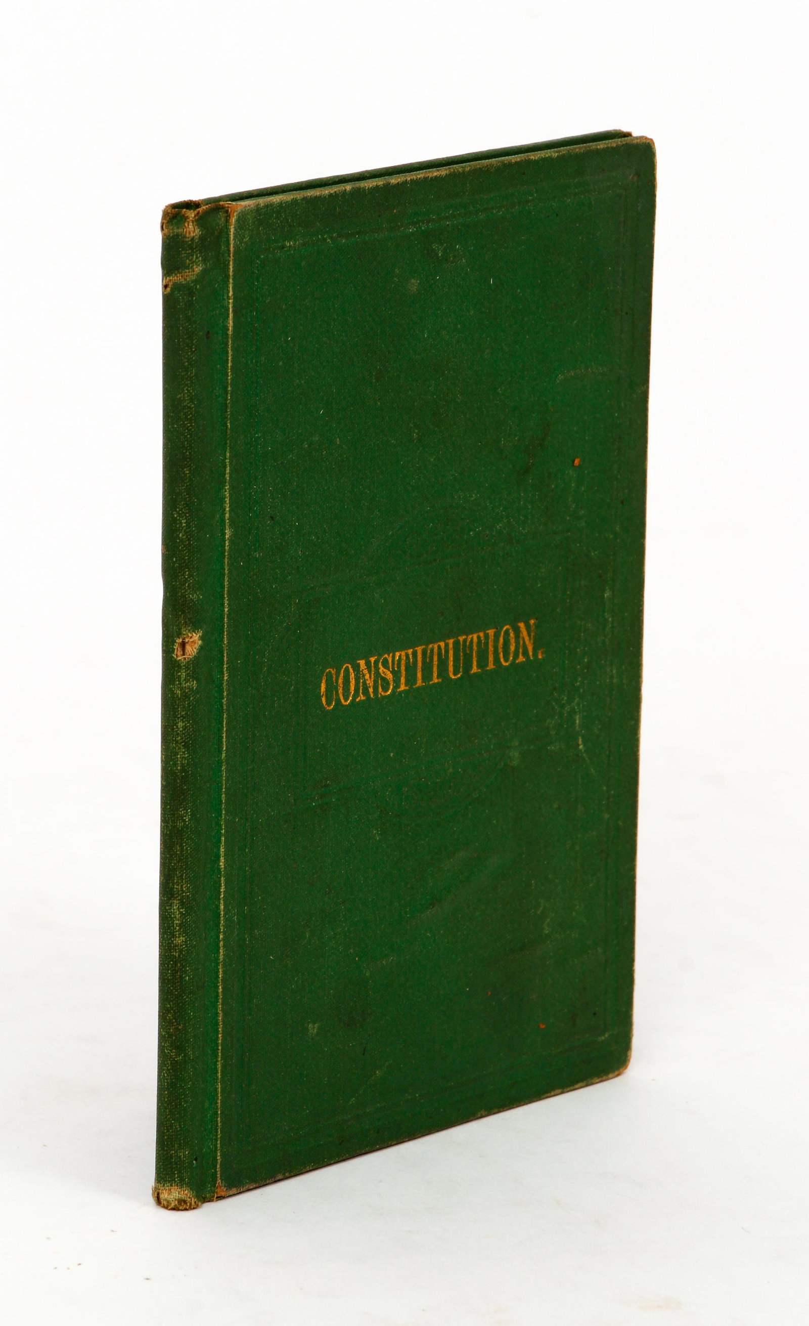 Canadian Order of Foresters Constitution 1881 Canadiana: Canadian Order of Foresters, Preamble, Constitution, Endowment Law and Rules of Order of the Right Worthy High Court…, 1881, First edition, Copp, Clark and Co., Toronto, hardcover, 12mo., original g