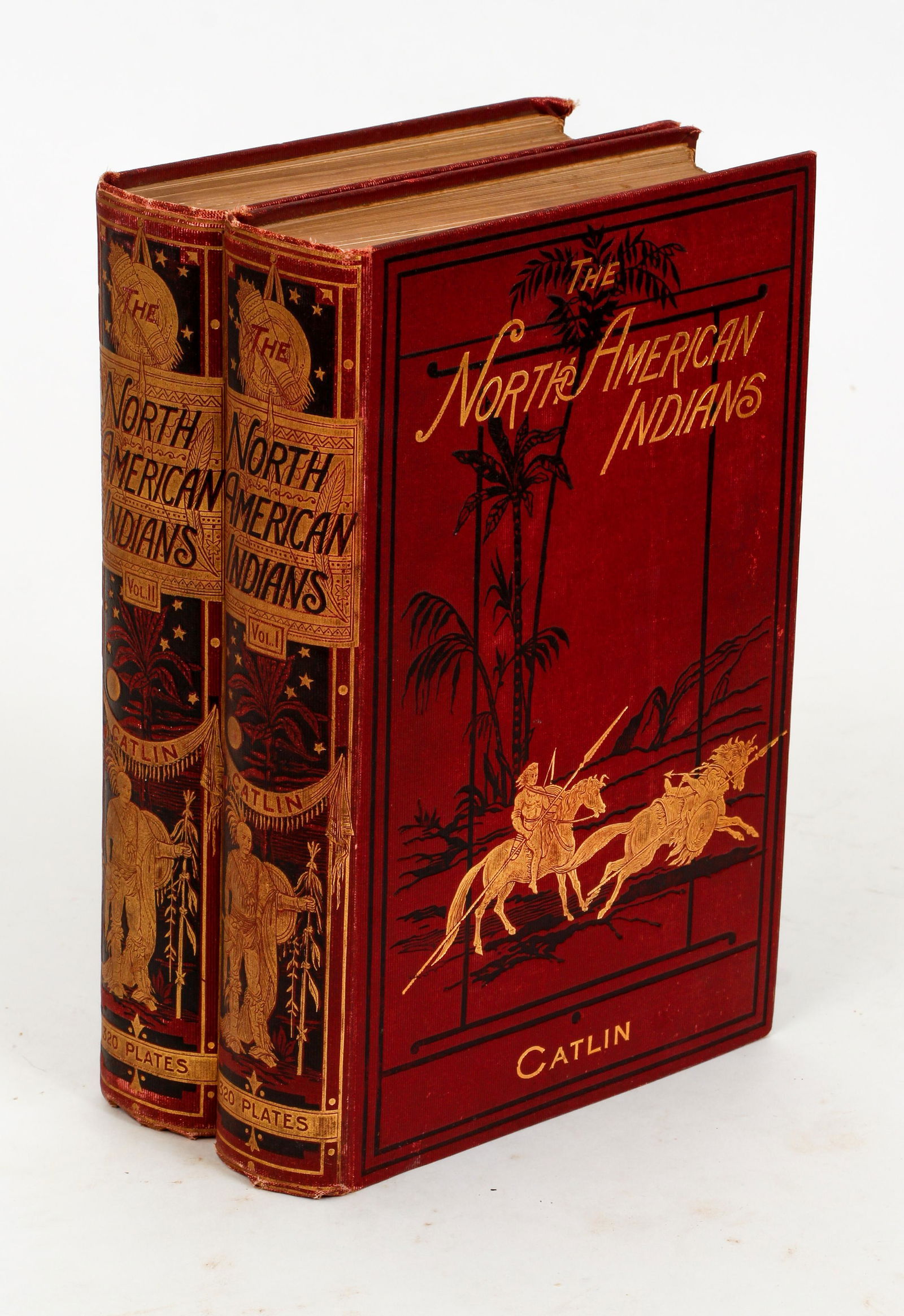 George Catlin North American Indians 1913 2 volumes: Catlin, George, North American Indians, Being Letters and Notes on the Their Manners, Customs and Conditions, written during Eight Years' Travel Amongst the Wildest Tribes of Indians in North America,