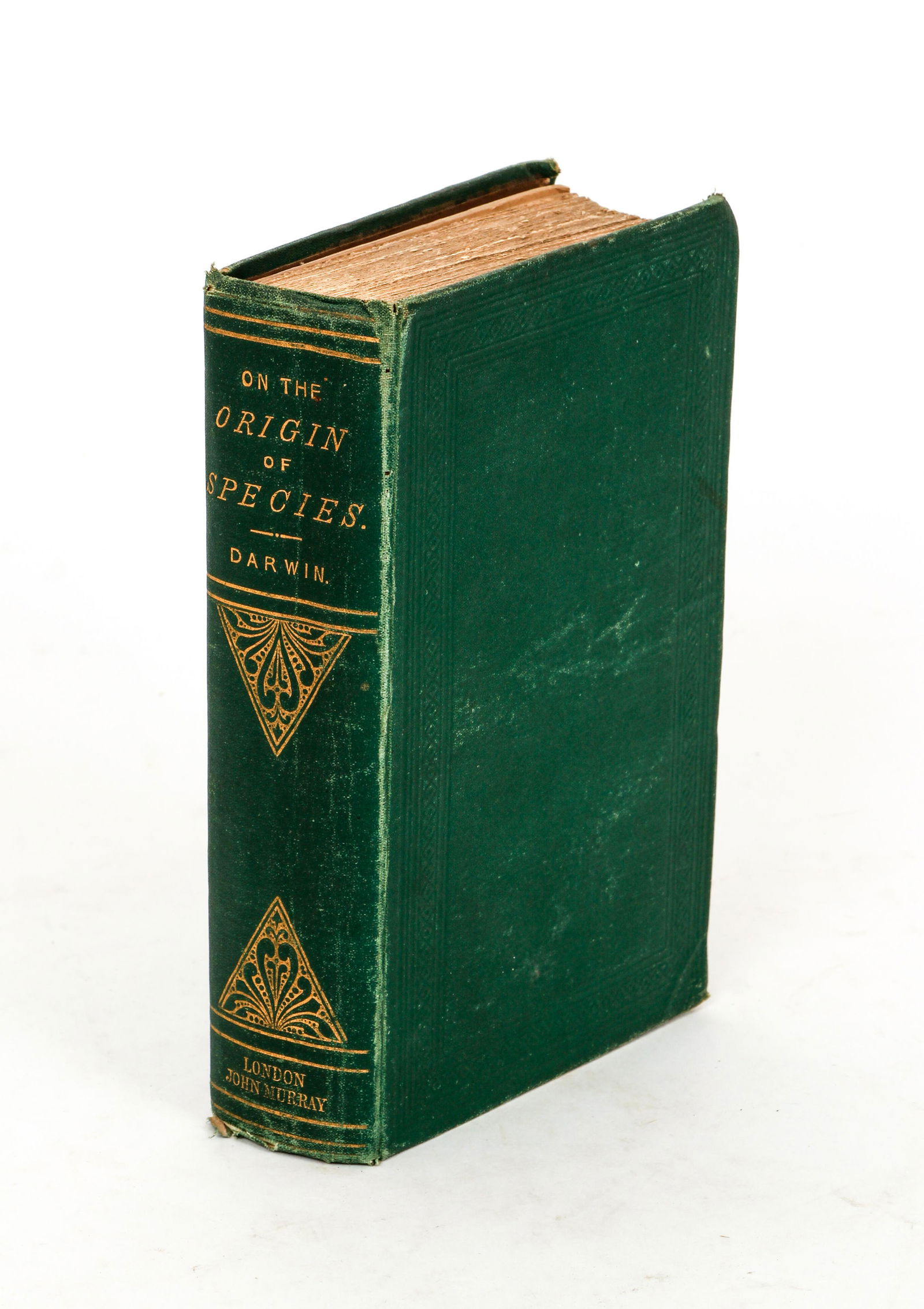 Charles Darwin Origin of Species 1866 Fourth edition: Darwin, Charles, On the Origin of Species by Means of Natural Selection, or the Preservation of Favoured Races in the Struggle for Life, 1866, Fourth edition, John Murray, London, hardcover, original