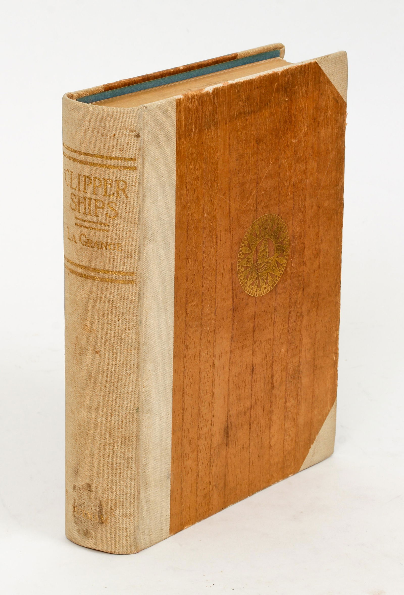 La Grange Clipper Ships Signed Limited Color Plates: La Grange, Helen, illustrated by Jacques La Grange, Clipper Ships of America and Great Britain 1833-1869, number 24 of 300 copies signed by both Jacques and Helen La Grange, additionally each plate is